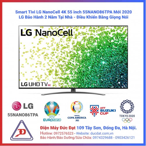 Tivi LG Smart NanoCell 4K 55 inch 55NANO86TPA Tivi LG Smart NanoCell 4K 55 inch 55NANO86TPA